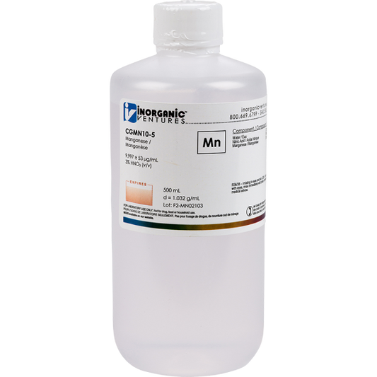 10,000ug/mL MANGANESE 500mL