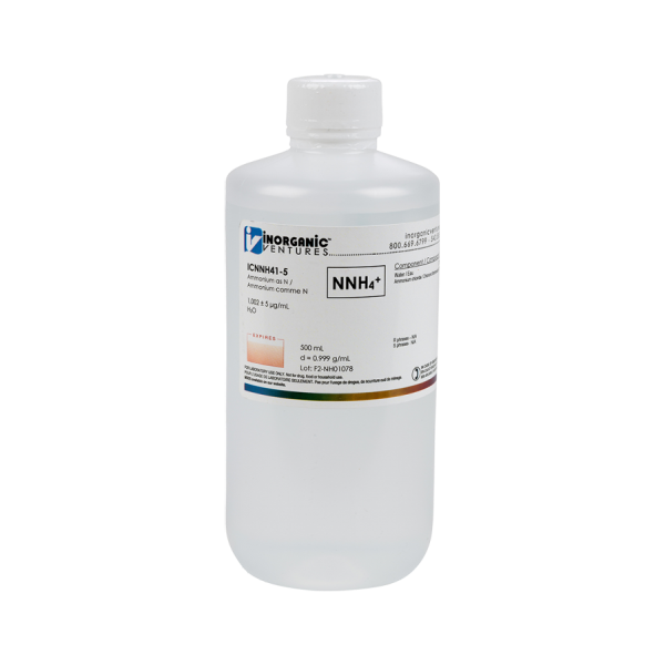 1000ug/mL AMMONIUM AS N 500mL