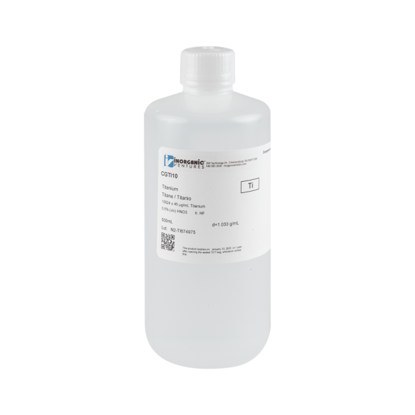 10,000ug/mL TITANIUM 500mL