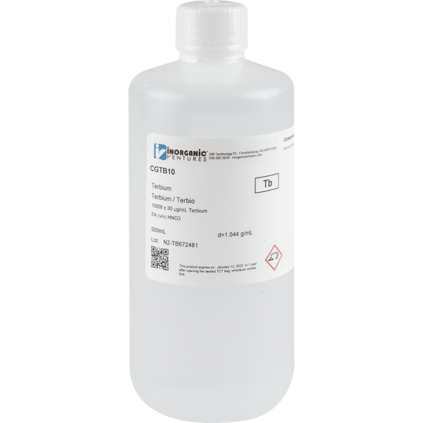 10,000ug/mL TERBIUM 500mL