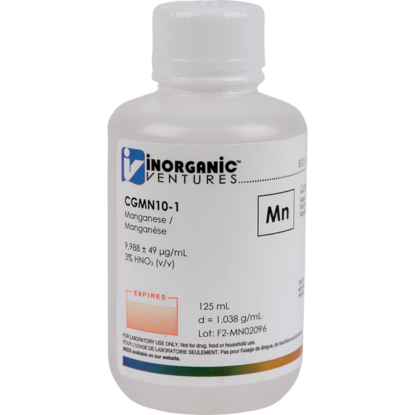 10,000ug/mL MANGANESE 125mL