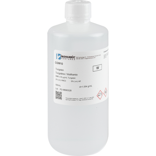 10,000ug/mL TUNGSTEN 500mL