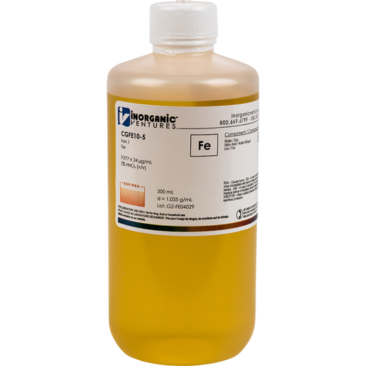 10,000ug/mL IRON 500mL