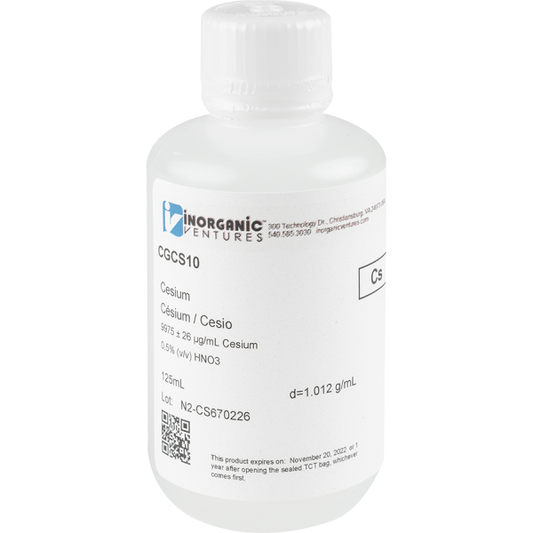 10,000ug/mL CESIUM 125mL