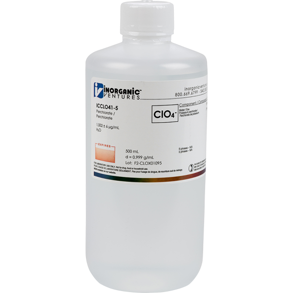 1000ug/mL PERCHLORATE 500mL