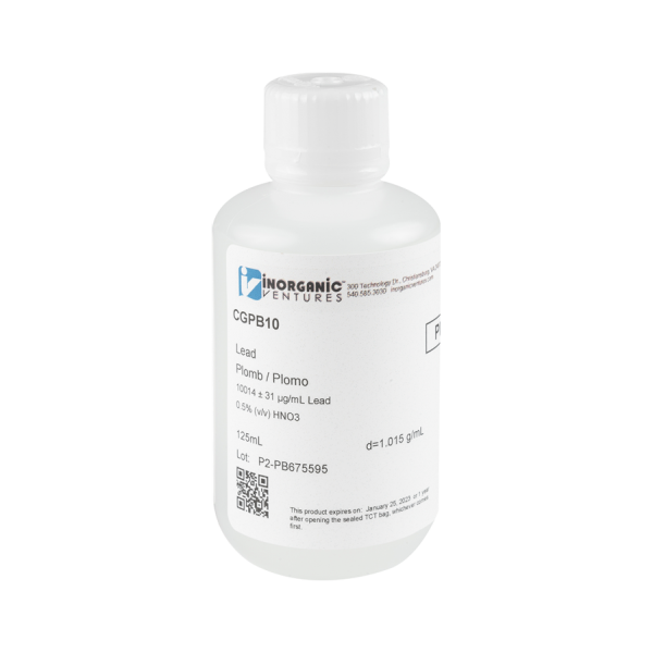 10,000ug/mL LEAD 125mL