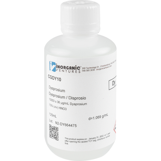 10,000ug/mL DYSPROSIUM, 125mL