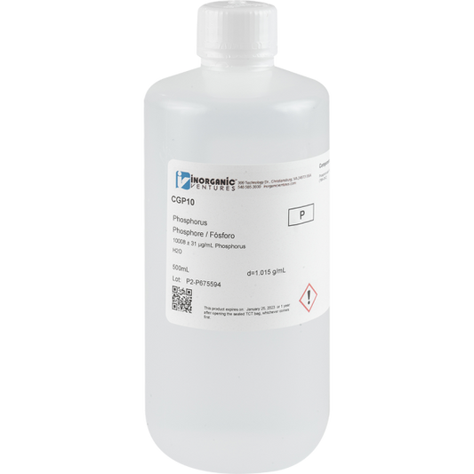 10,000ug/mL PHOSPHORUS 500mL