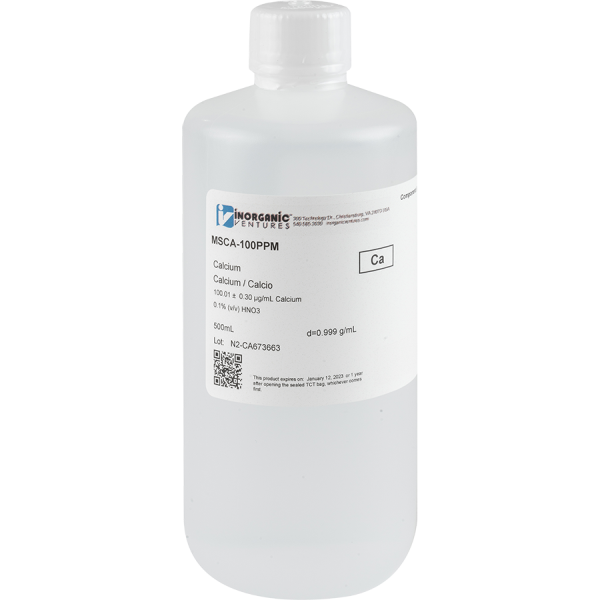 100ug/mL CALCIUM 500mL