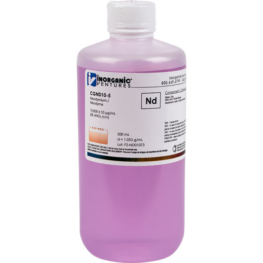10,000ug/mL NEODYMIUM 500mL