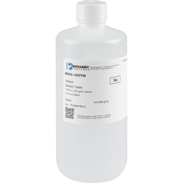 100ug/mL SODIUM 500mL
