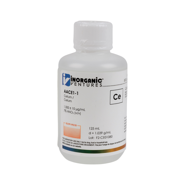 1000ug/mL CERIUM 125mL for AA