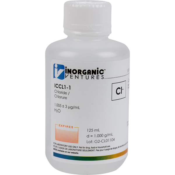 1000ug/mL CHLORIDE 125mL