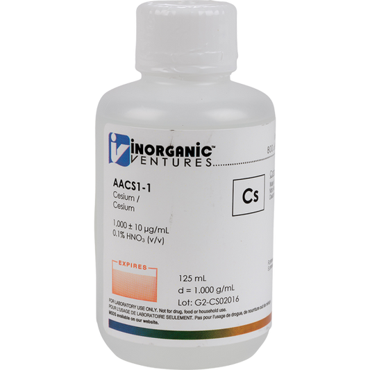 1000ug/mL CESIUM 125mL for AA