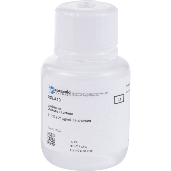 10,000ug/mL LANTHANUM 30mL