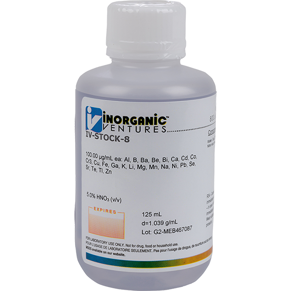 ICP CALIBRATION STD 8, 125mL