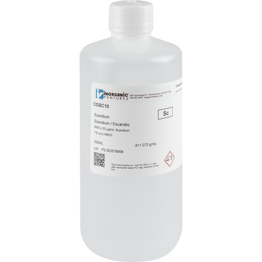 10,000ug/mL SCANDIUM 500mL