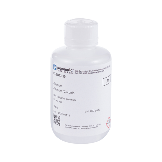 10,000ug/mL ZIRCONIUM/HCL 125mL