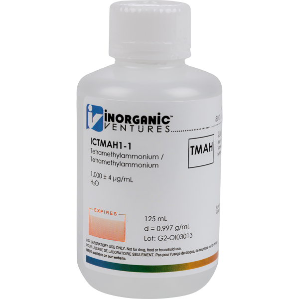 1000ug/mL TMAH 125mL