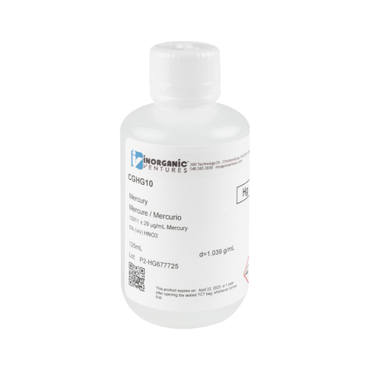 10,000ug/mL MERCURY 125mL