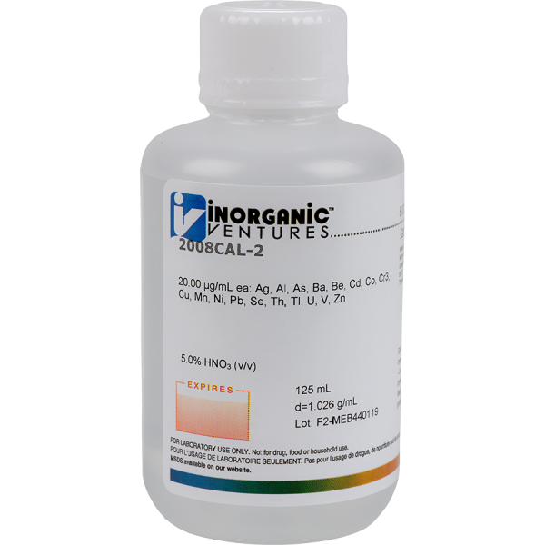 200.8 CAL SOLUTION #2, 125mL