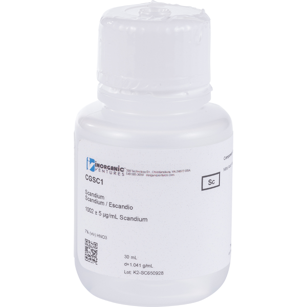 1000ug/mL SCANDIUM 30mL
