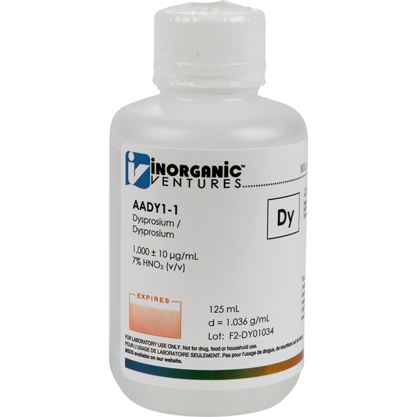 1000ug/mL DYSPROSIUM 125mL for AA