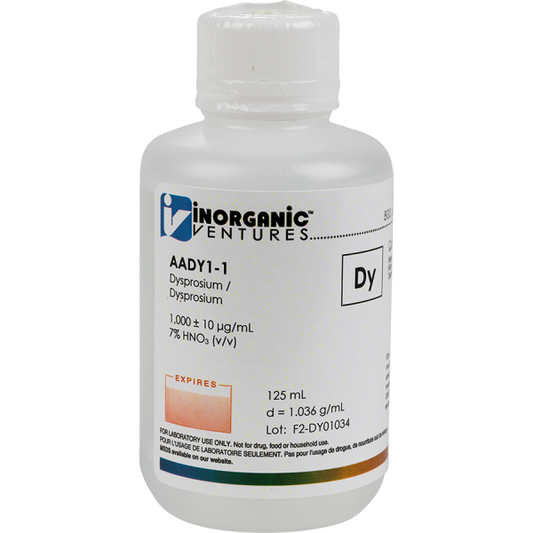 1000ug/mL DYSPROSIUM 125mL for AA