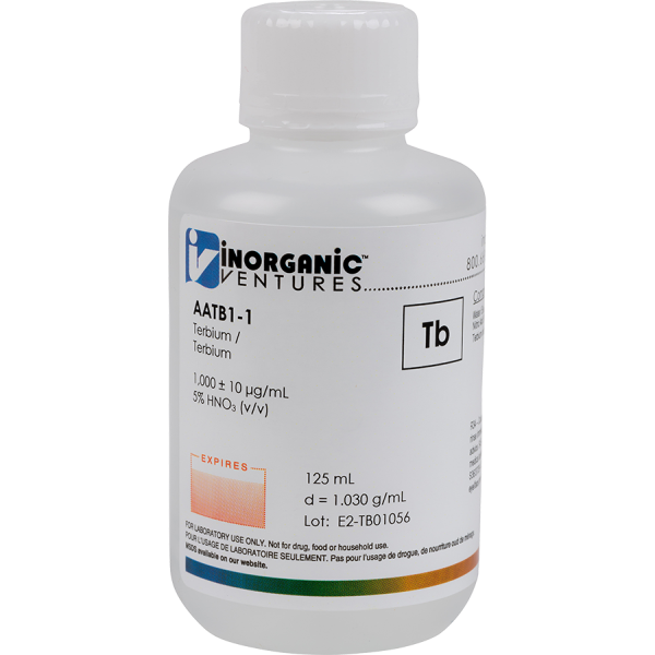 1000ug/mL TERBIUM 125mL for AA