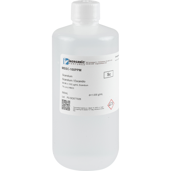 100ug/mL SCANDIUM 500mL
