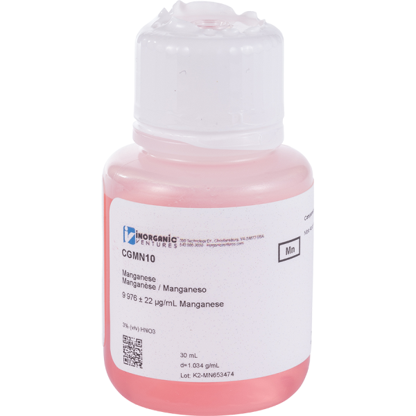 10,000ug/mL MANGANESE 30mL