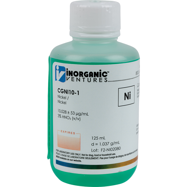 10,000ug/mL NICKEL 125mL