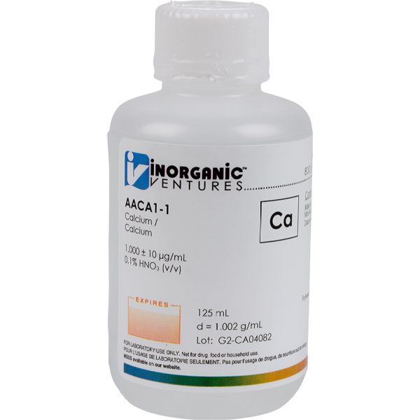 1000ug/mL CALCIUM 500mL for AA