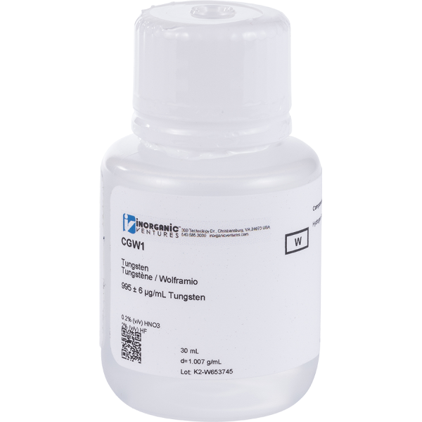 1000ug/mL TUNGSTEN 30mL