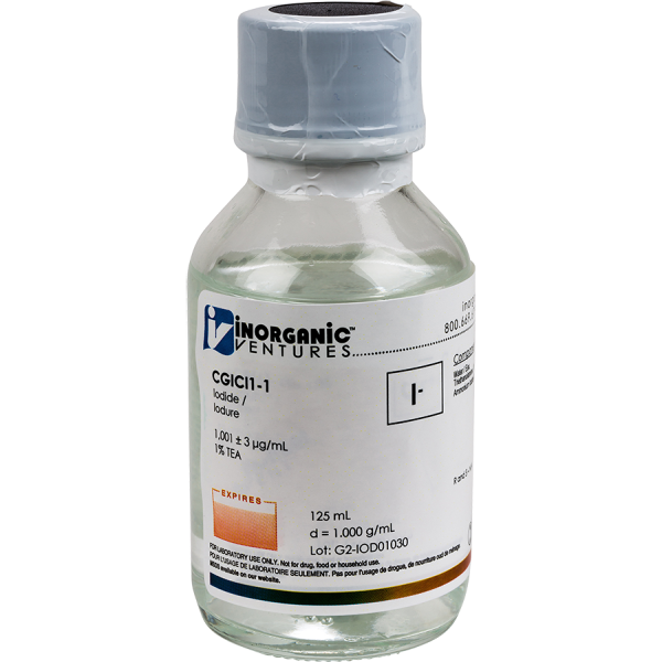 1000ug/mL IODIDE 125mL