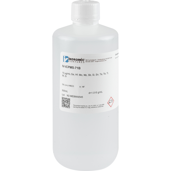 ICP-MS REFRACTORY STD 500mL