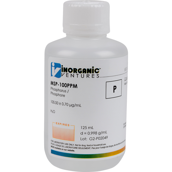 100ug/mL PHOSPHORUS 125mL