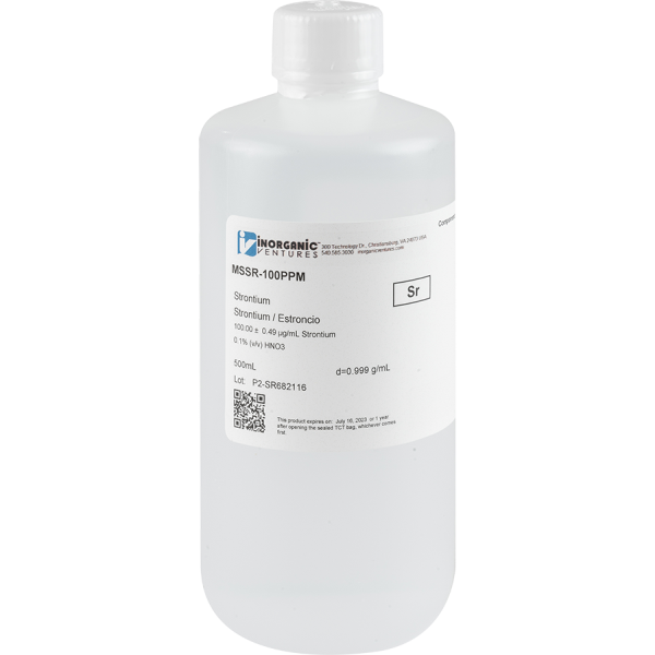 100ug/mL STRONTIUM 500mL