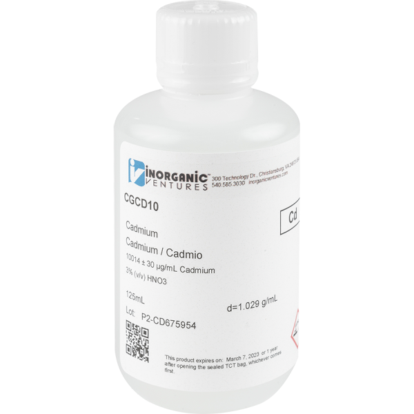 10,000ug/mL CADMIUM 125mL