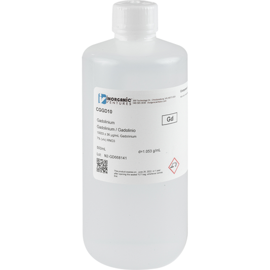 10,000ug/mL GADOLINIUM 500mL