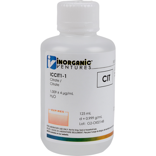 1000ug/mL CITRATE 125mL