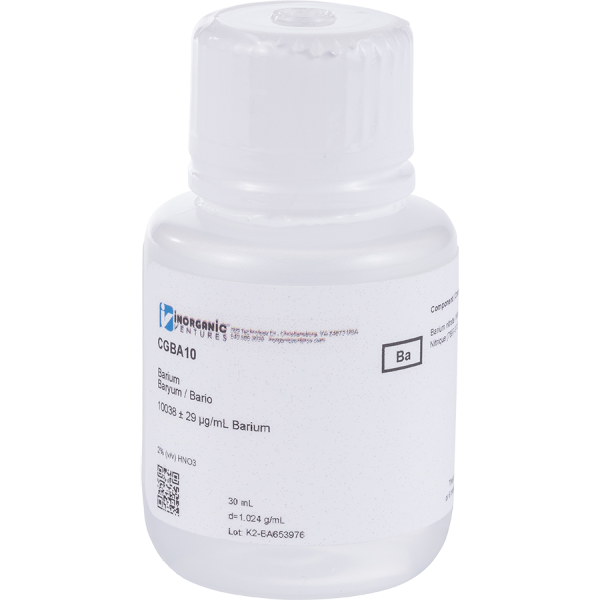 10,000ug/mL BARIUM 30mL