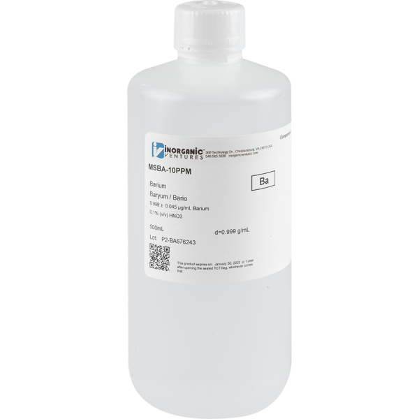 10ug/mL BARIUM 500mL