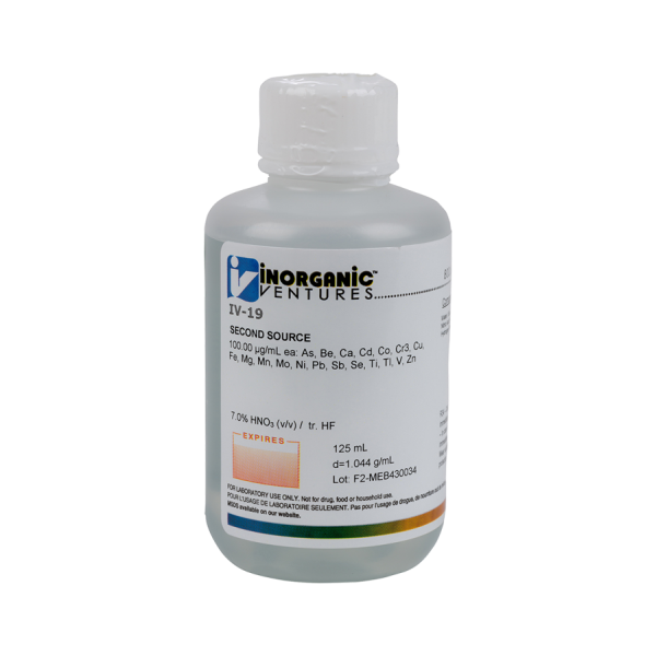 QCPLUS QC SOLUTION #19, 125mL