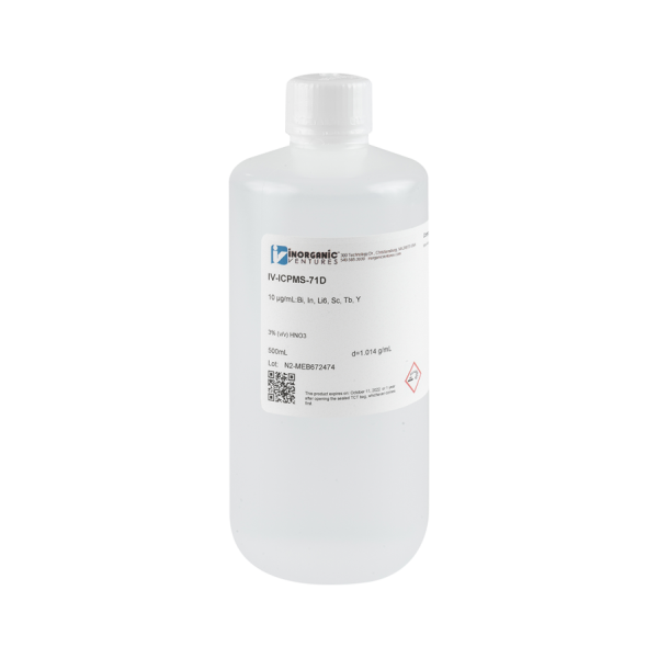 ICP-MS Internal Std, 500mL