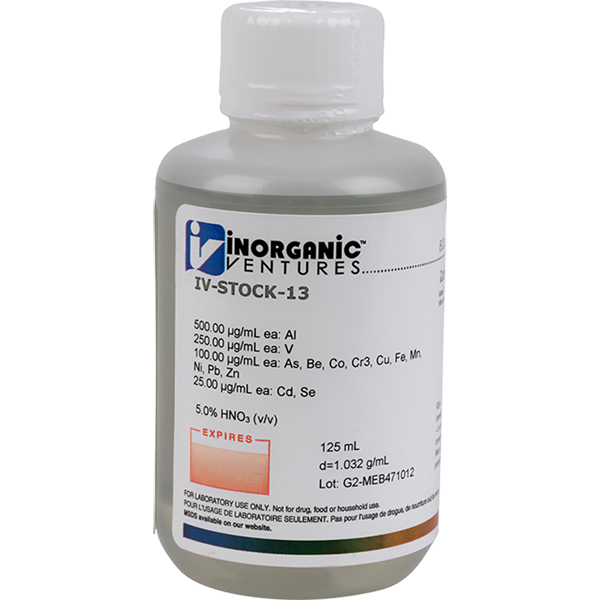 ICP CAL STD-TRACE METALS 125mL