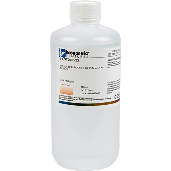 ICP-MS CALIBRATION STD 23, 500mL