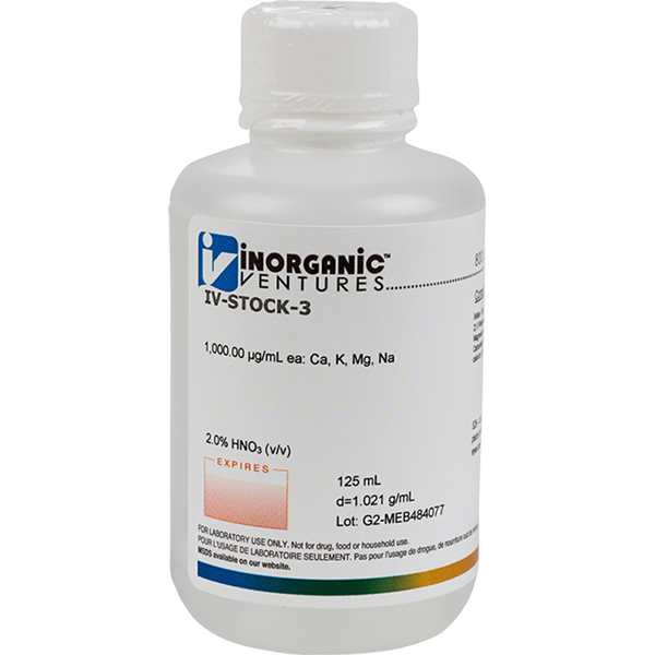 ICP CALIBRATION STD 3, 125mL