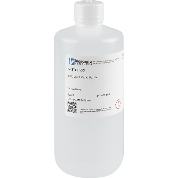 ICP CALIBRATION STD 3, 500mL