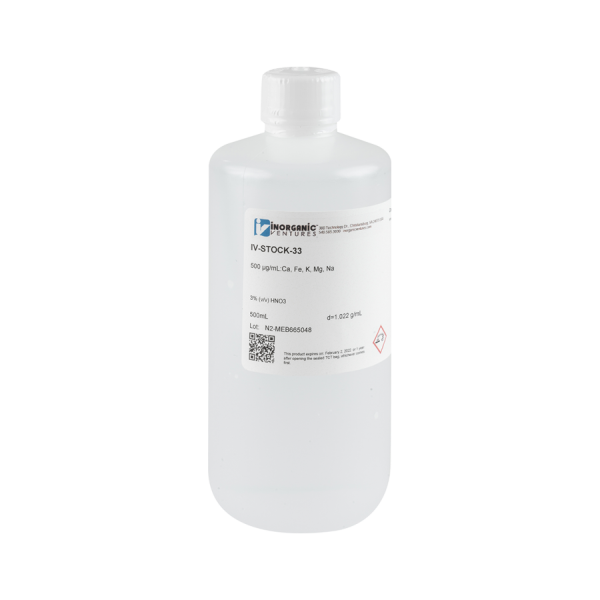 ICP-MS CALIBRATION STD 33, 500mL